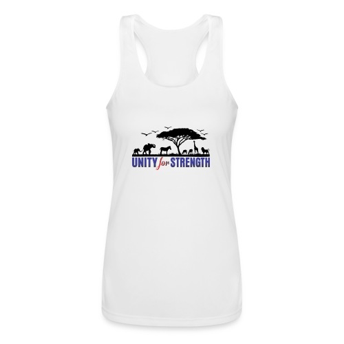 Unity for Strength - Women’s Performance Racerback Tank Top