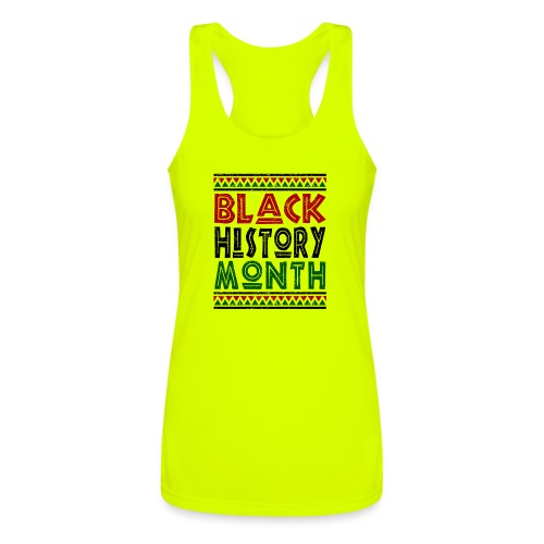 Vintage Black History Month - Women’s Performance Racerback Tank Top