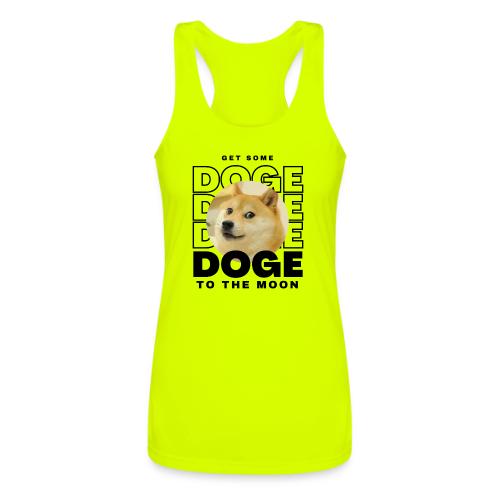 Doge - Women’s Performance Racerback Tank Top