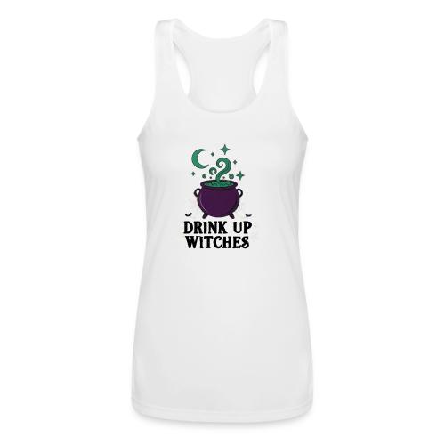 Drink Up Witches t-shirt - Women’s Performance Racerback Tank Top