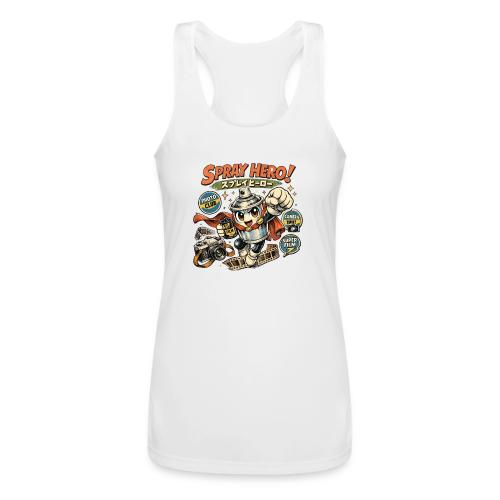 Analog Supplies Retro Film Camera Hero - Women’s Performance Racerback Tank Top