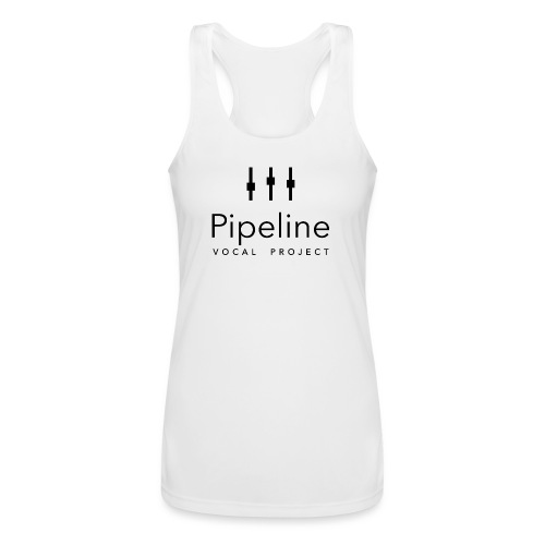 Pipeline Logo - Women’s Performance Racerback Tank Top