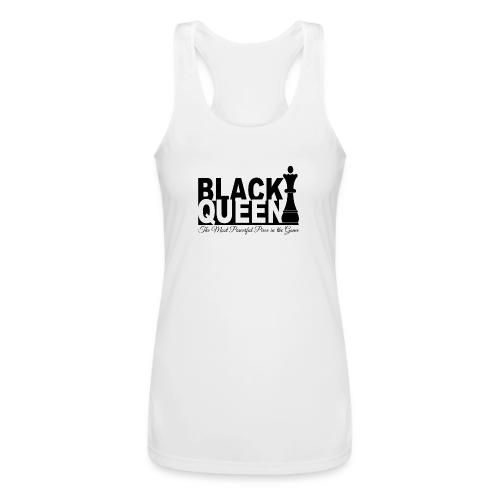 Black Queen Most Powerful Piece in the Game Tees - Women’s Performance Racerback Tank Top