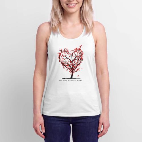 All You Need Is Love - Women’s Performance Racerback Tank Top