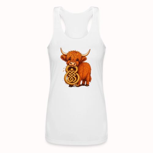 heelan coo - Women’s Performance Racerback Tank Top