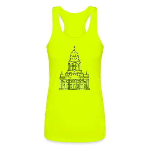 French Cathedral Berlin - Women’s Performance Racerback Tank Top