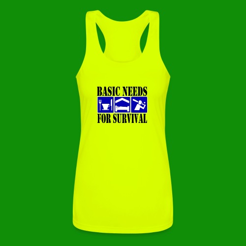 Softball/Baseball Basic Needs - Women’s Performance Racerback Tank Top