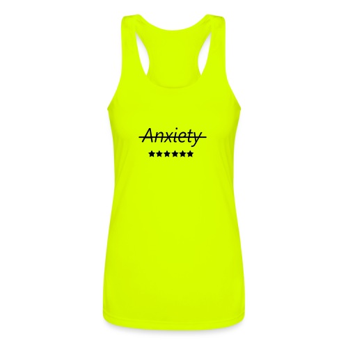 End Anxiety - Women’s Performance Racerback Tank Top