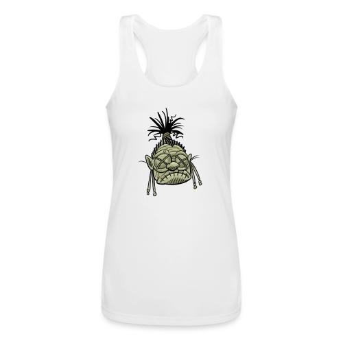 BOBO the Shrunken Head - Women’s Performance Racerback Tank Top
