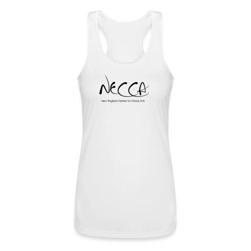 Black NECCA Logo - Women’s Performance Racerback Tank Top
