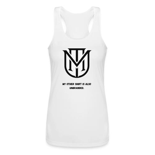 My Other Shirt Is Also Unbranded T-Shirt | Quiet L - Women’s Performance Racerback Tank Top