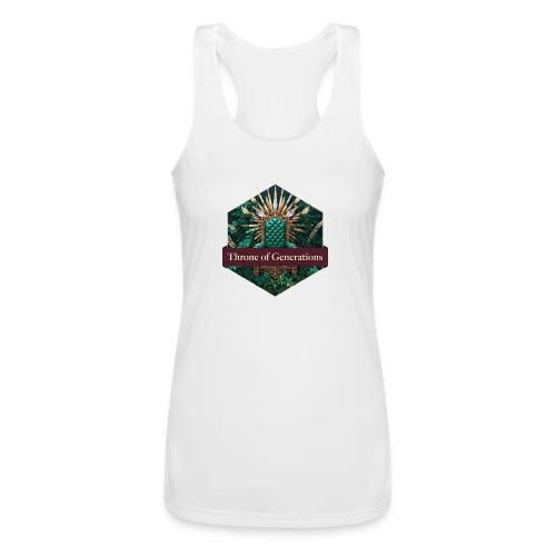 Women’s Day Vine Throne T Shirt, Gift for Grandma - Women’s Performance Racerback Tank Top