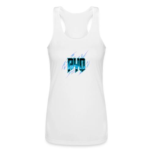 Ayo's Light Blue - Women’s Performance Racerback Tank Top