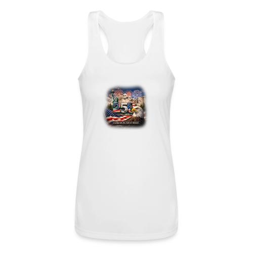 1776-2026 | Celebrating 250 Years of Freedom - Women’s Performance Racerback Tank Top