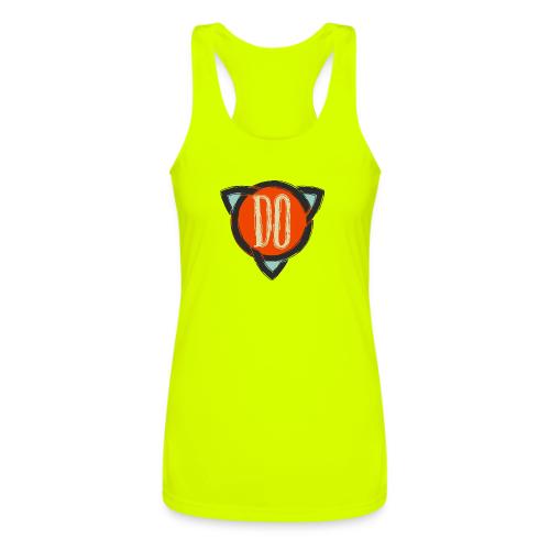 Do Anything Logo - Women’s Performance Racerback Tank Top