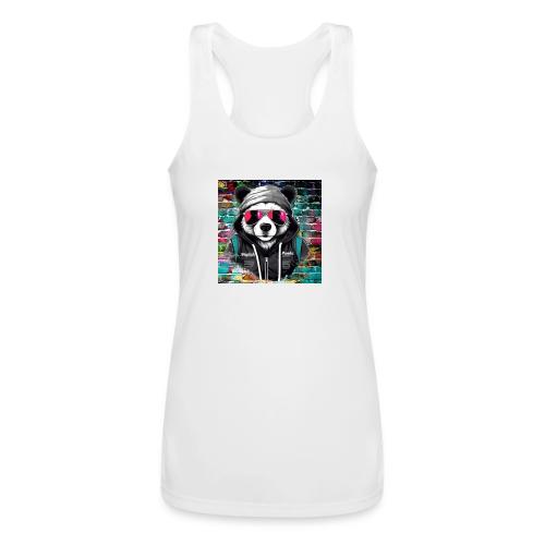 Stylish panda 2 - Women’s Performance Racerback Tank Top