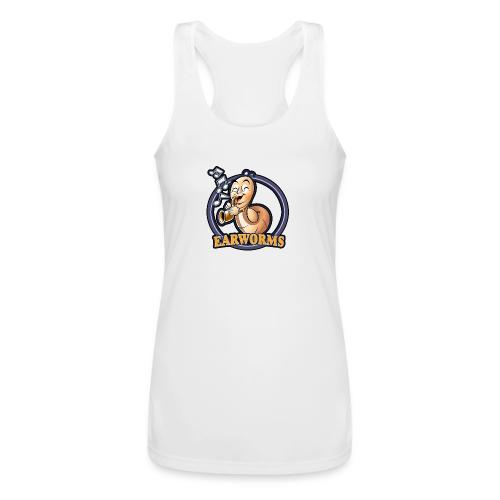 Everly Heights Earworms - Women’s Performance Racerback Tank Top