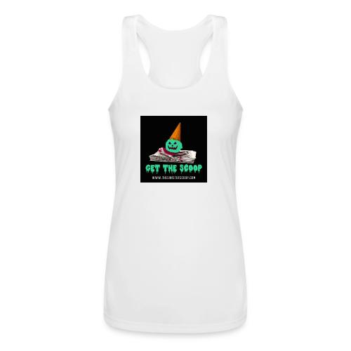 New Green Scoop - Women’s Performance Racerback Tank Top