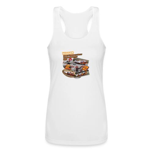 Rob Trent Eldora Speedway FFN#1 Design 1 - Women’s Performance Racerback Tank Top
