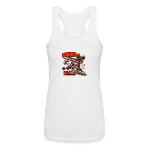 Kyle Cummins #LetsRaceTwo Winner - Women’s Performance Racerback Tank Top