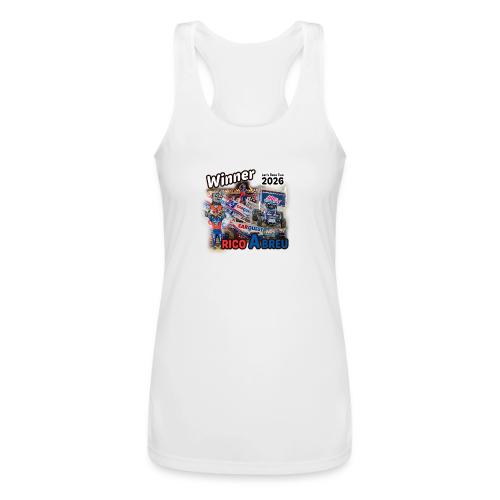 Rico Abreu #LetsRaceTwo Winner - Women’s Performance Racerback Tank Top
