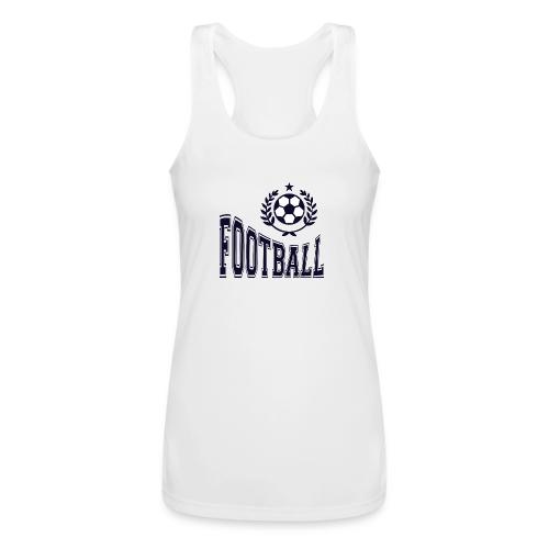 Football Is My Thing Cute Designs - Women’s Performance Racerback Tank Top