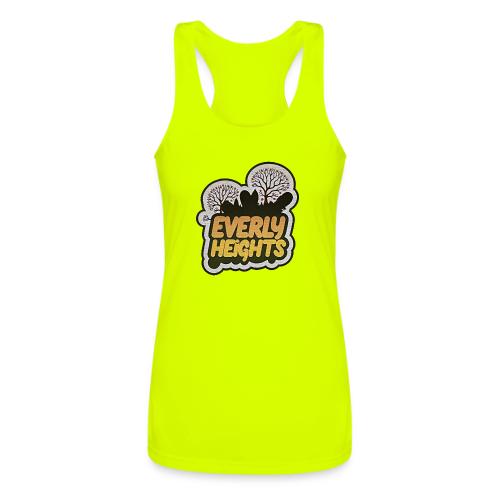 Everly Heights Sunburst Logo - Women’s Performance Racerback Tank Top