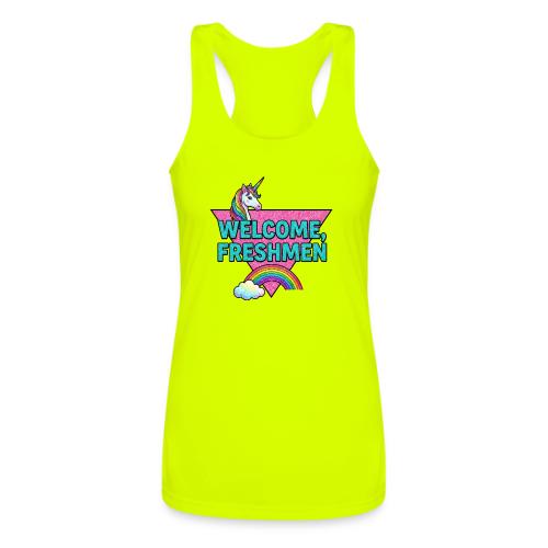 Welcome, Freshmen - Women’s Performance Racerback Tank Top