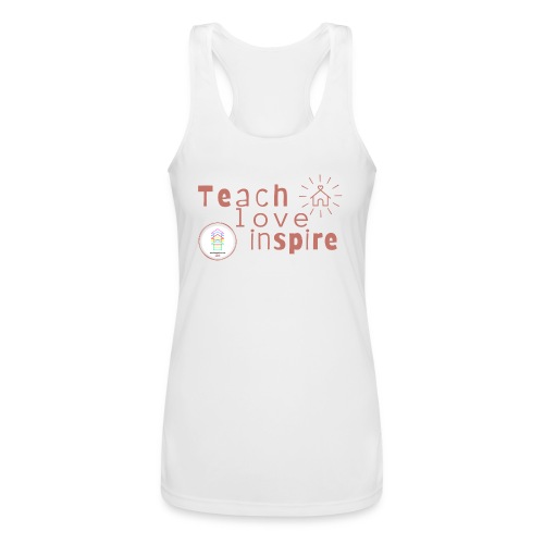 Teach Love Inspire Homeschool - Women’s Performance Racerback Tank Top