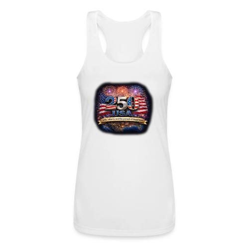USA 250th Celebration - Women’s Performance Racerback Tank Top