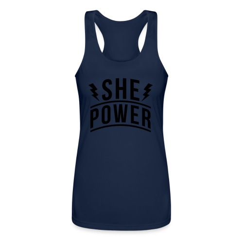 She Power - Women’s Performance Racerback Tank Top