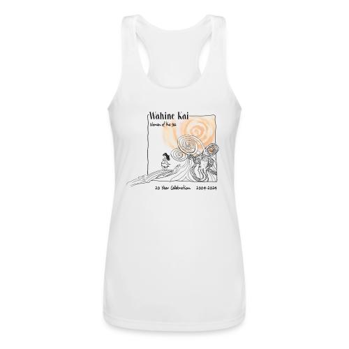 WKI 20th Bday Logo - Women’s Performance Racerback Tank Top