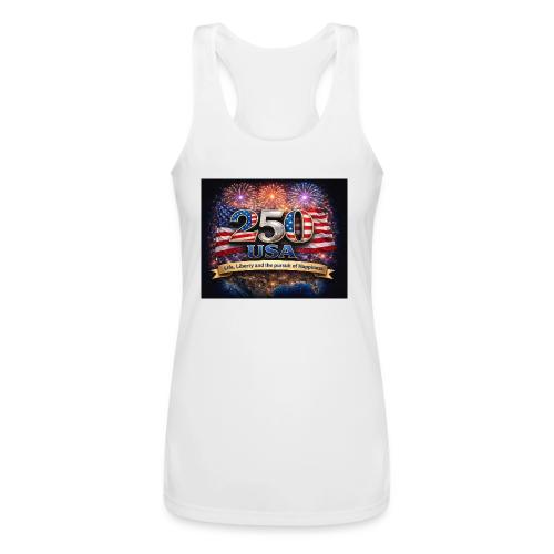 USA 250th Celebration - Women’s Performance Racerback Tank Top