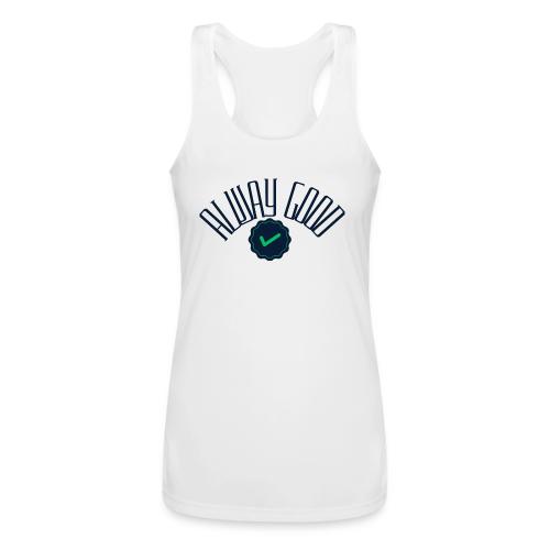 Classic Styled Cute Quotes Designs - Women’s Performance Racerback Tank Top