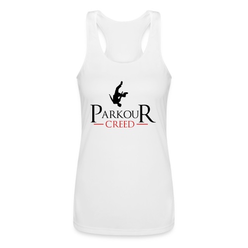 Parkour Creed - Women’s Performance Racerback Tank Top