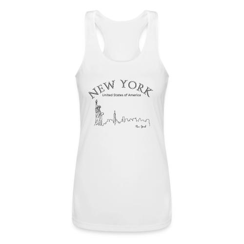 New York, USA - Women’s Performance Racerback Tank Top