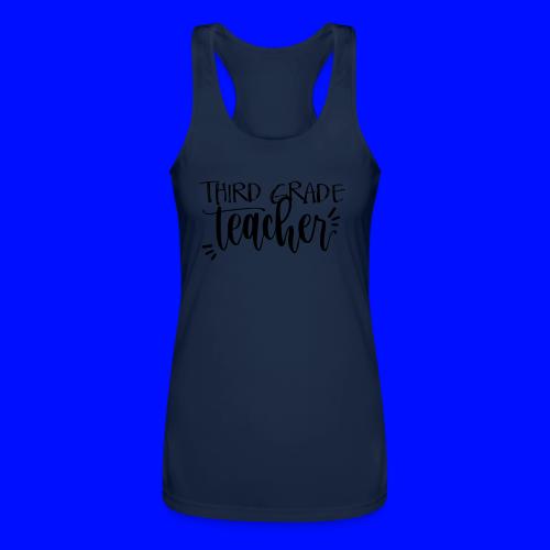 Third Grade Teacher T-Shirts - Women’s Performance Racerback Tank Top