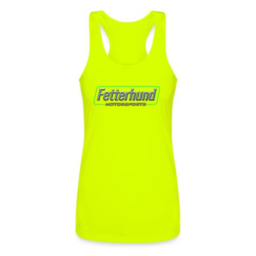 Fetterhund Simplified Logo - Women’s Performance Racerback Tank Top