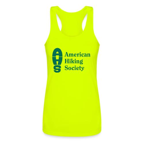 AHS logo green - Women’s Performance Racerback Tank Top