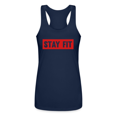 Stay Fit - Women’s Performance Racerback Tank Top