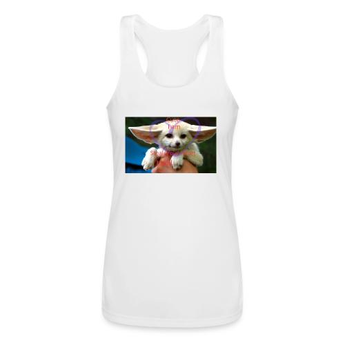 baby fox - Women’s Performance Racerback Tank Top