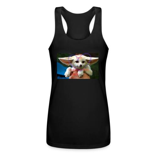 baby fox - Women’s Performance Racerback Tank Top