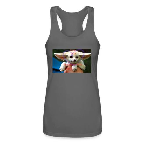 baby fox - Women’s Performance Racerback Tank Top