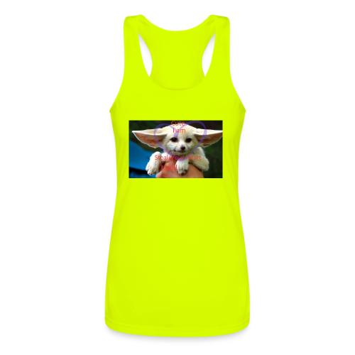 baby fox - Women’s Performance Racerback Tank Top