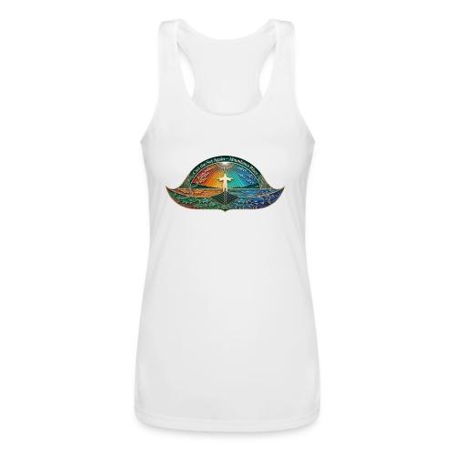 Easter Cast the Net Again T Shirt, abundance Gift - Women’s Performance Racerback Tank Top