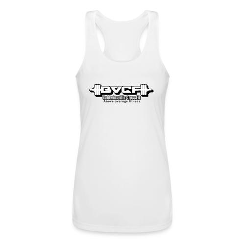 white - Women’s Performance Racerback Tank Top