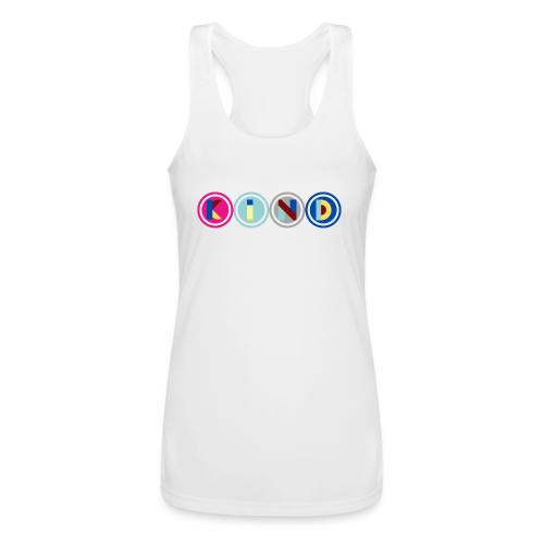 Kind Quotes - Women’s Performance Racerback Tank Top