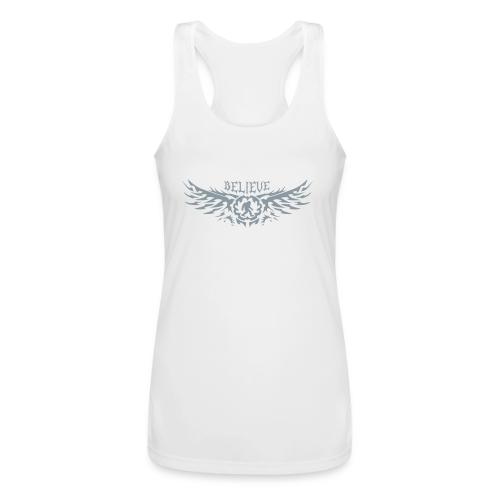 BELIEVE - Women’s Performance Racerback Tank Top
