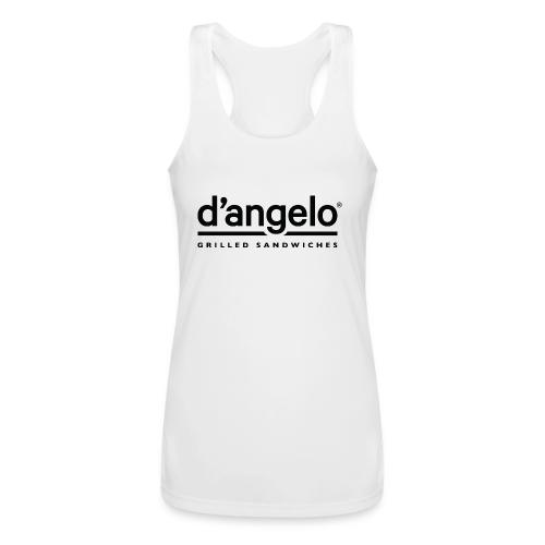 D'Angelo Logo - Women’s Performance Racerback Tank Top