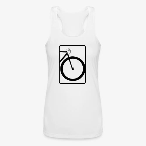 Front Wheel Forward - Women’s Performance Racerback Tank Top
